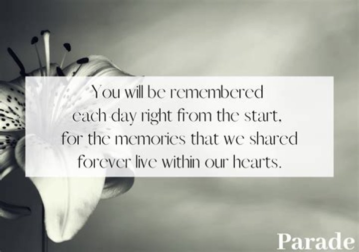 1 Month Passed Away Quotes Unveiled